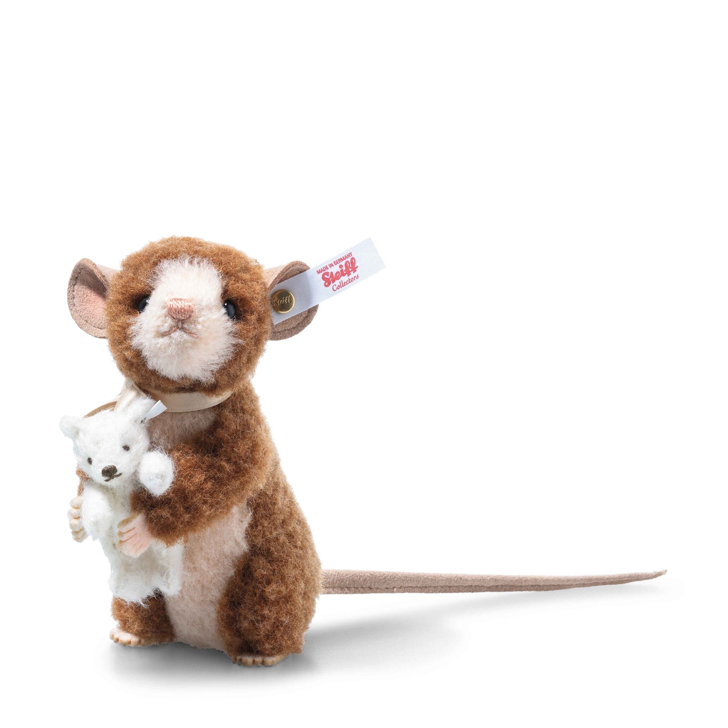 Steiff Paul Maus mit Petsy Teddybär (007521)