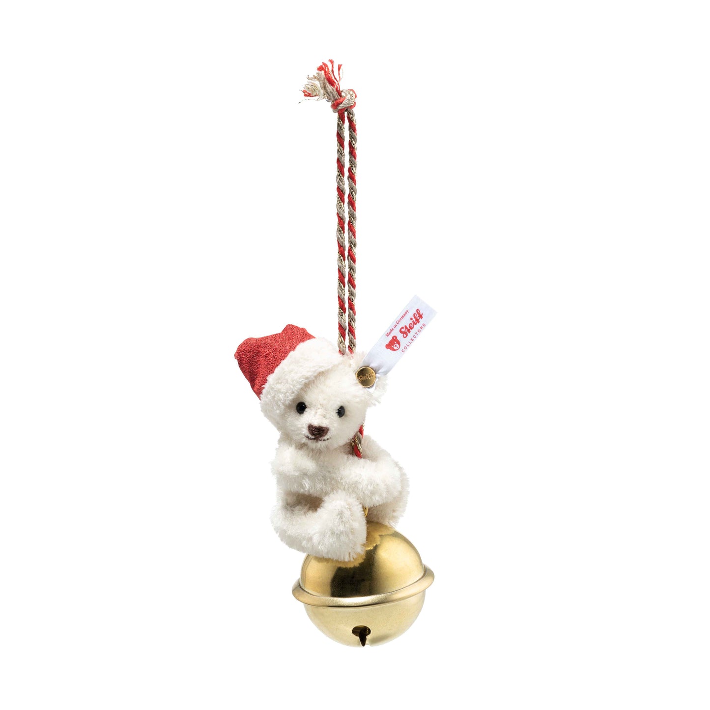 Steiff Teddybär Ornament auf Glocke (008023) Lieferbar ab: 30.09.2025