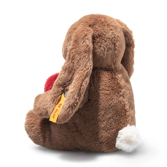 Steiff Hoppie Hase – Love - braun -16cm - (081118) Neuheit 2026