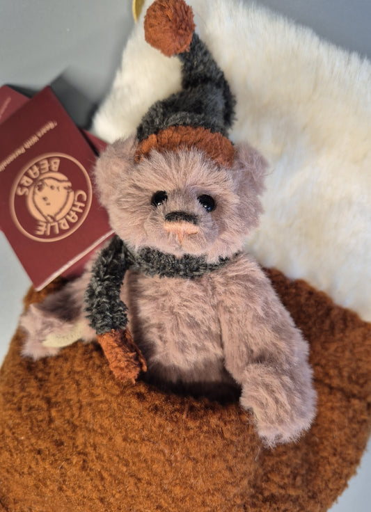 Charlie Bears, Weihnachtsstrumpf Reindeer, Isabell Lee, 33cm, CB151607,(2015)