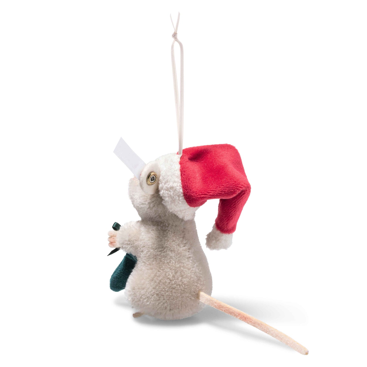Steiff Weihnachtsmaus Ornament - 8cm - (005800) - Neu -