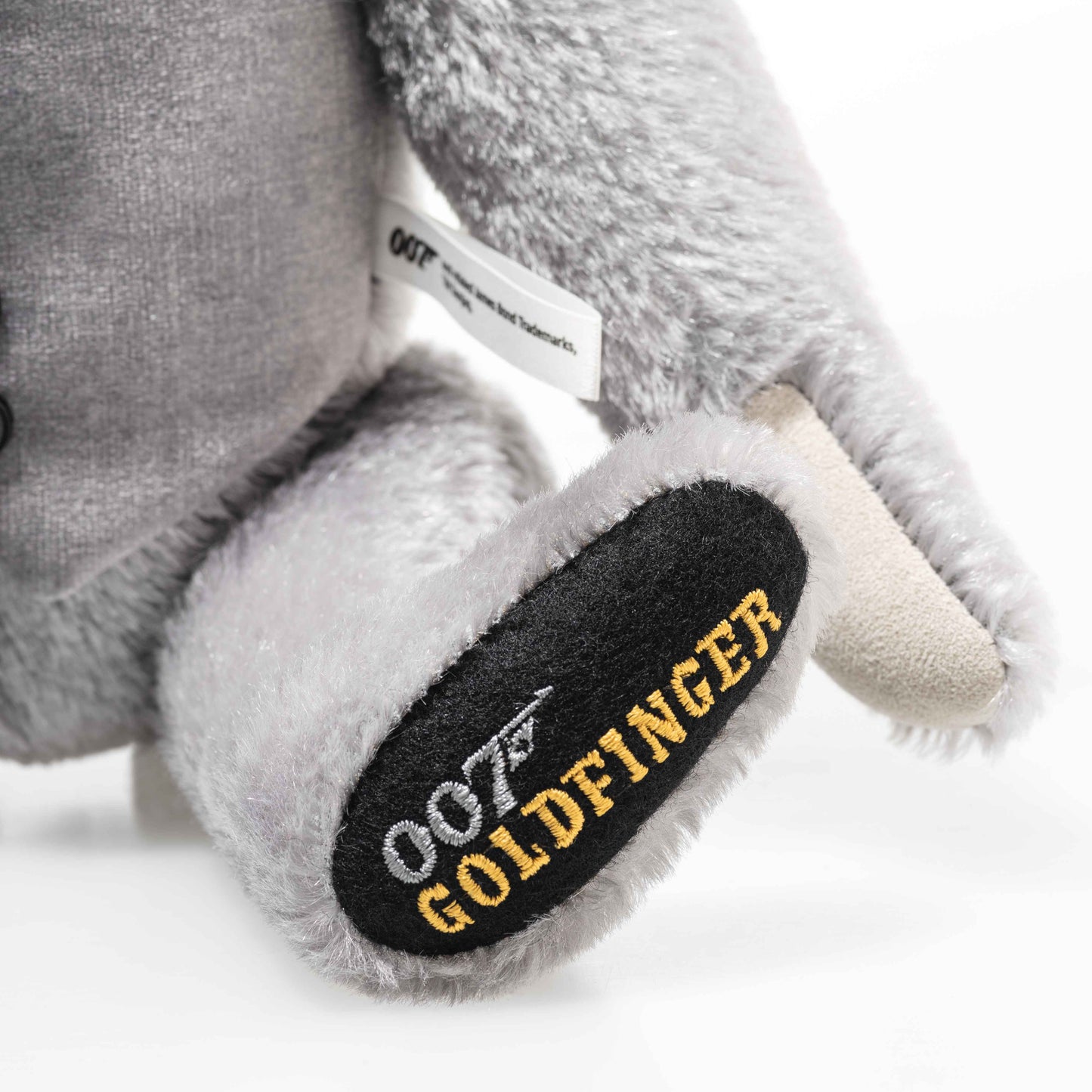 Steiff James Bond Goldfinger 60. Jubiläum Teddybär mit Musikwerk (007637)