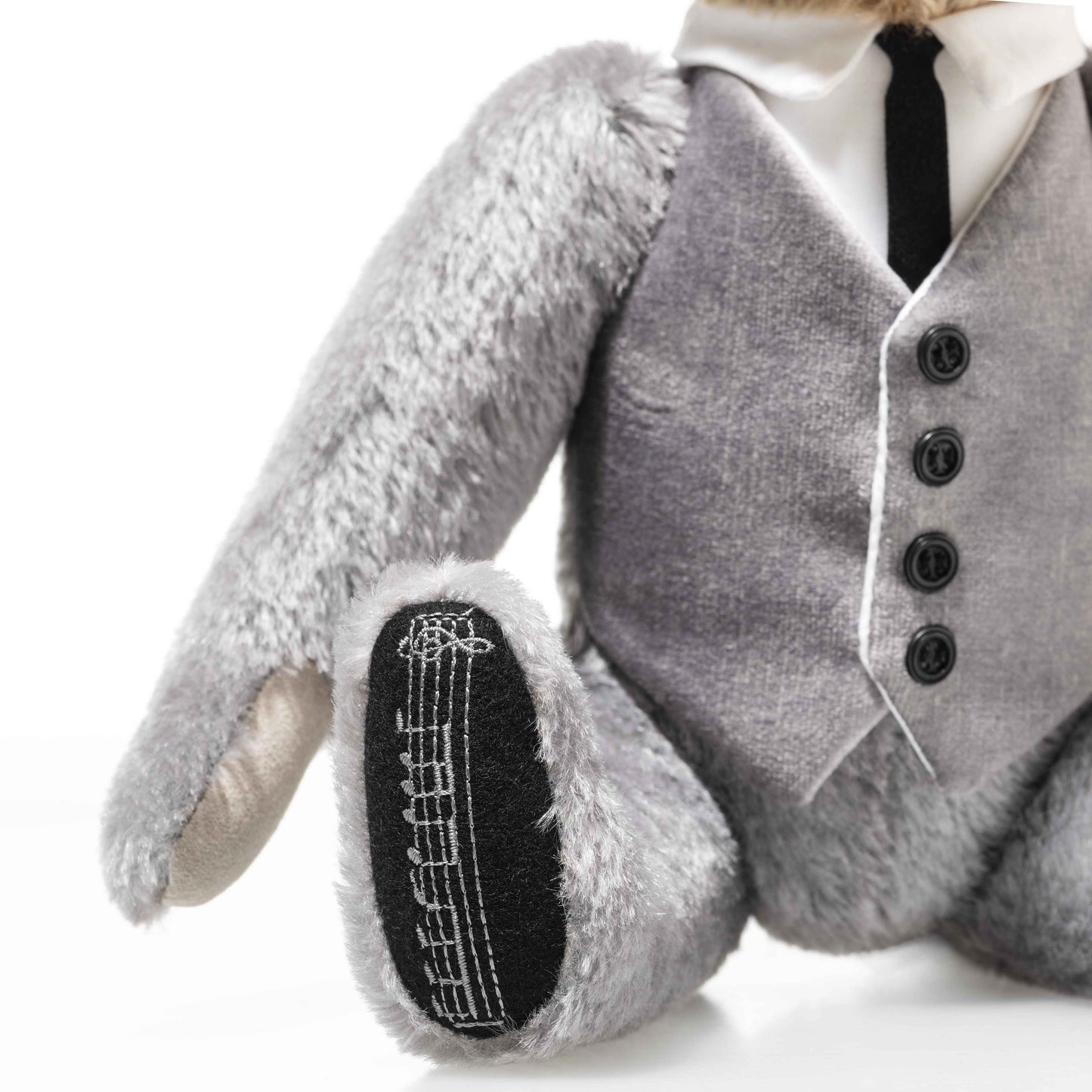 Steiff James Bond Goldfinger 60. Jubiläum Teddybär mit Musikwerk (007637)