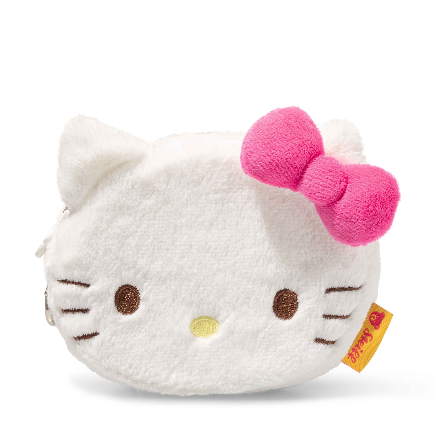 Steiff Hello Kitty Geldbeutel - weiss - 10cm - NEU - (024801)