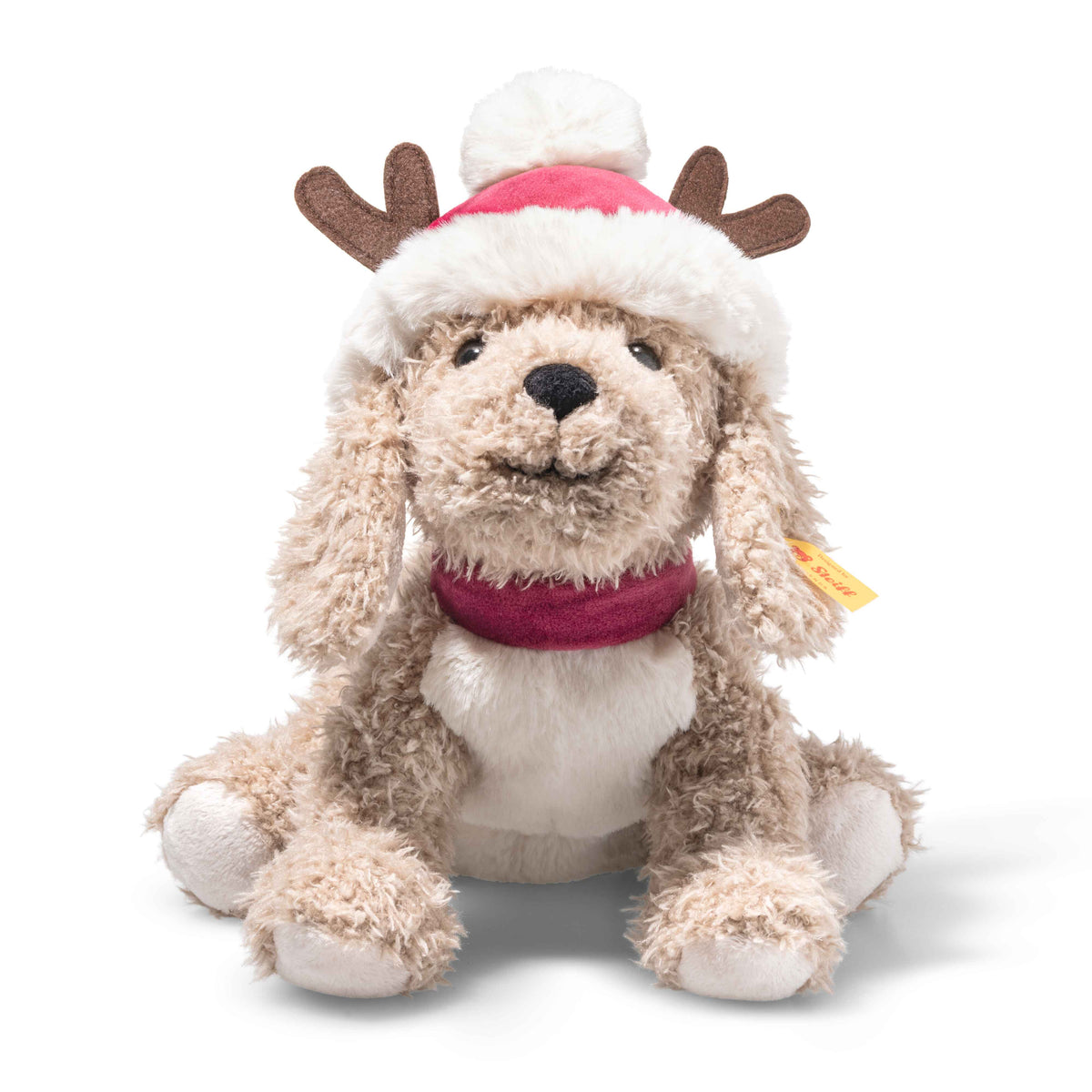 Steiff Rudy Hund - Weihnachten - 27cm - NEU - (067686)
