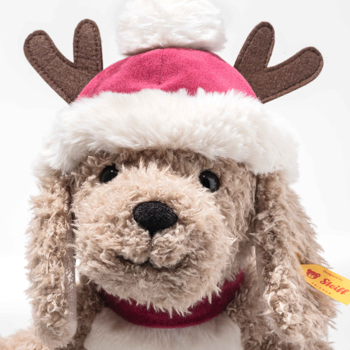 Steiff Rudy Hund - Weihnachten - 27cm - NEU - (067686)