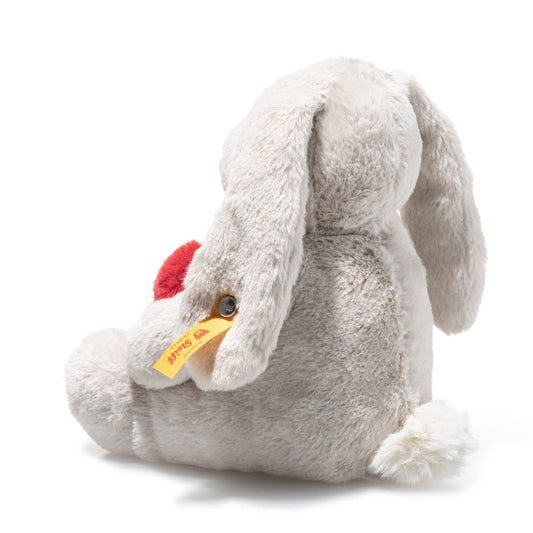 Steiff Hoppie Hase – Love - grau -16cm - (081125) Neuheit 2026