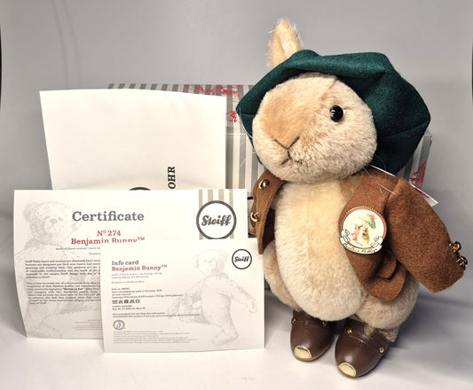 Steiff 690747 Benjamin Bunny™, Danbury Mint, 25cm, selten, lim. (2019)