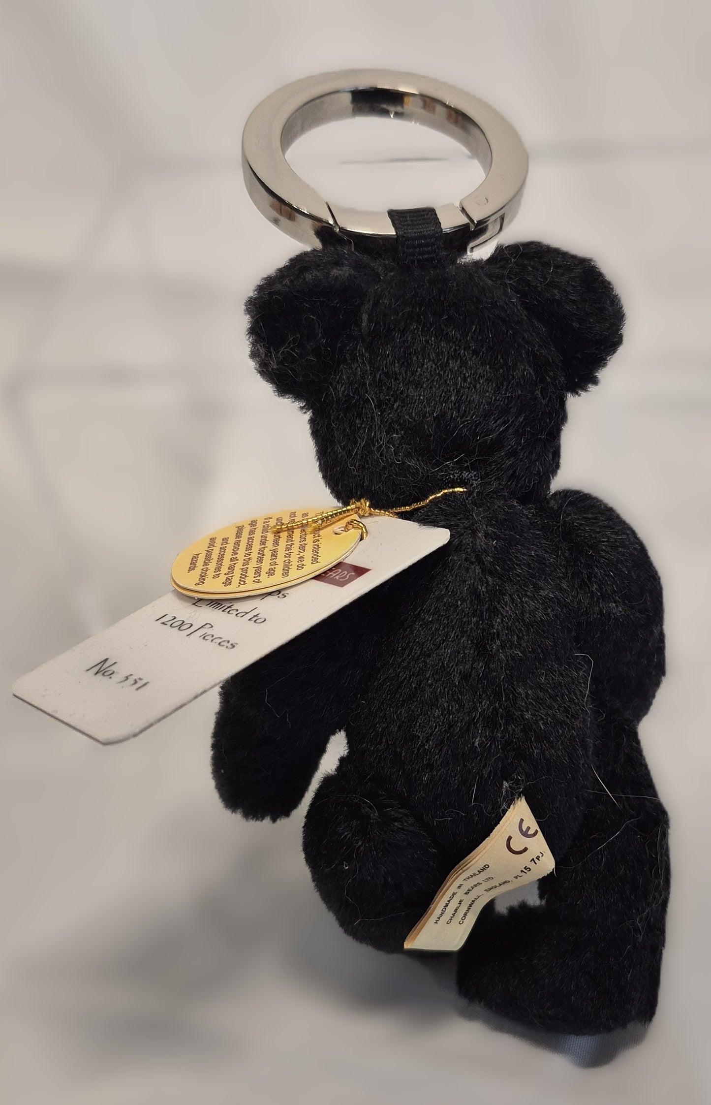 Charlie Bears, Pumps Anhänger Tasche/Schlüssel, 13cm, limitiert