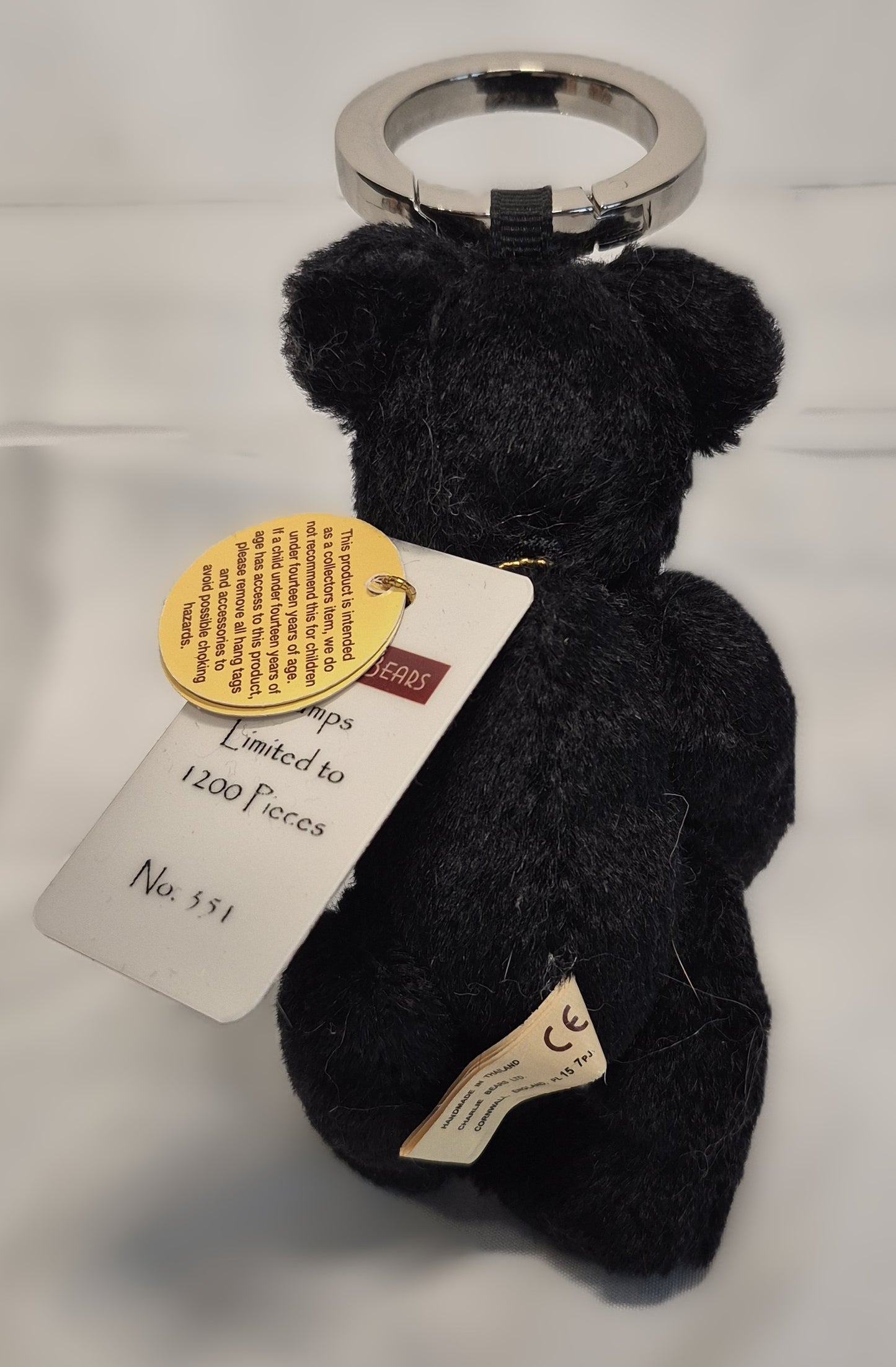 Charlie Bears, Pumps Anhänger Tasche/Schlüssel, 13cm, limitiert