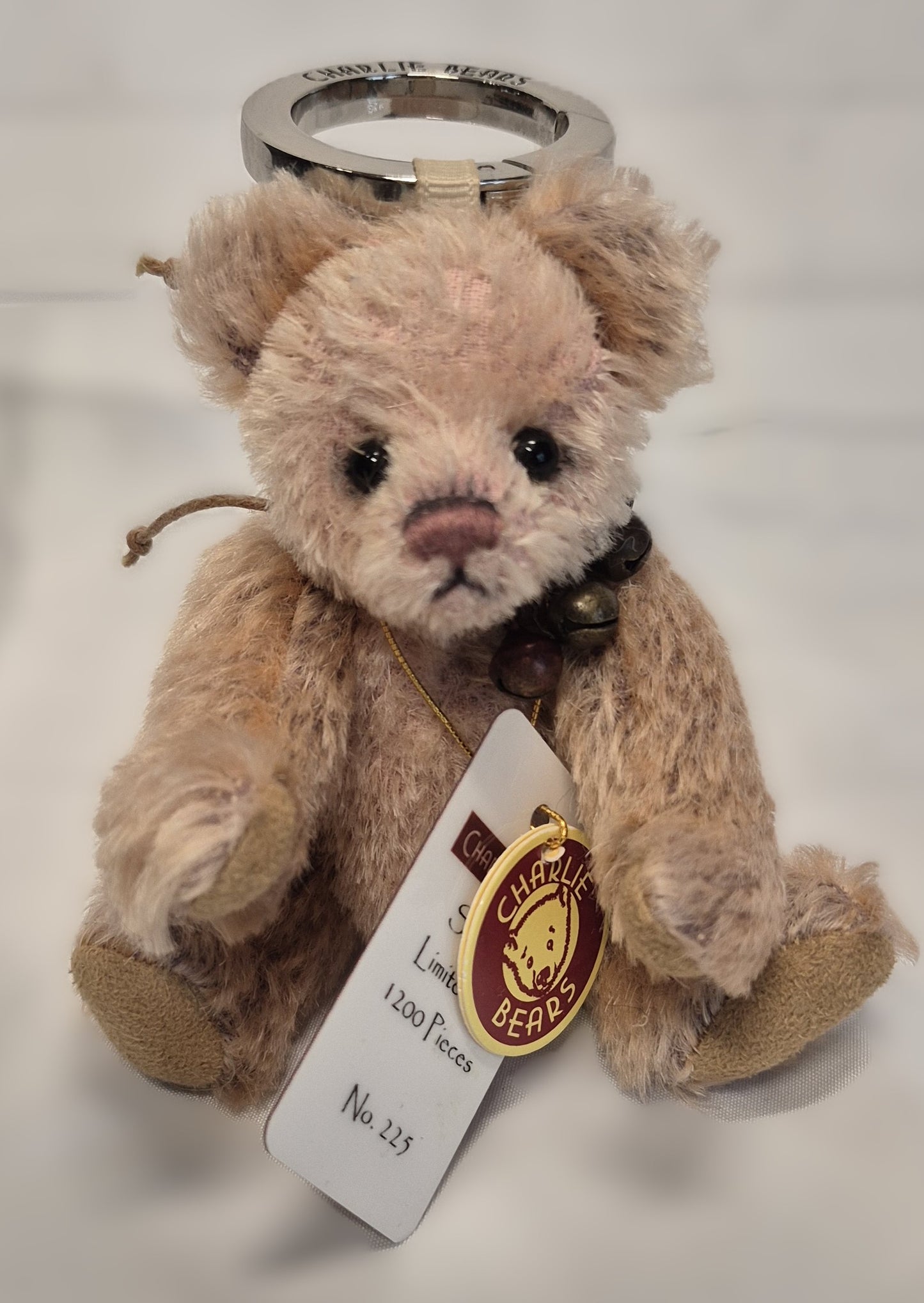 Charlie Bears, Sandal Anhänger Tasche/Schlüssel, 13cm, limitiert