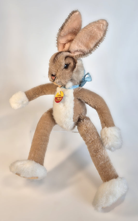 Steiff ARCHIV Lulac Hase, 43cm, hellbraun, 1974, neuwertig
