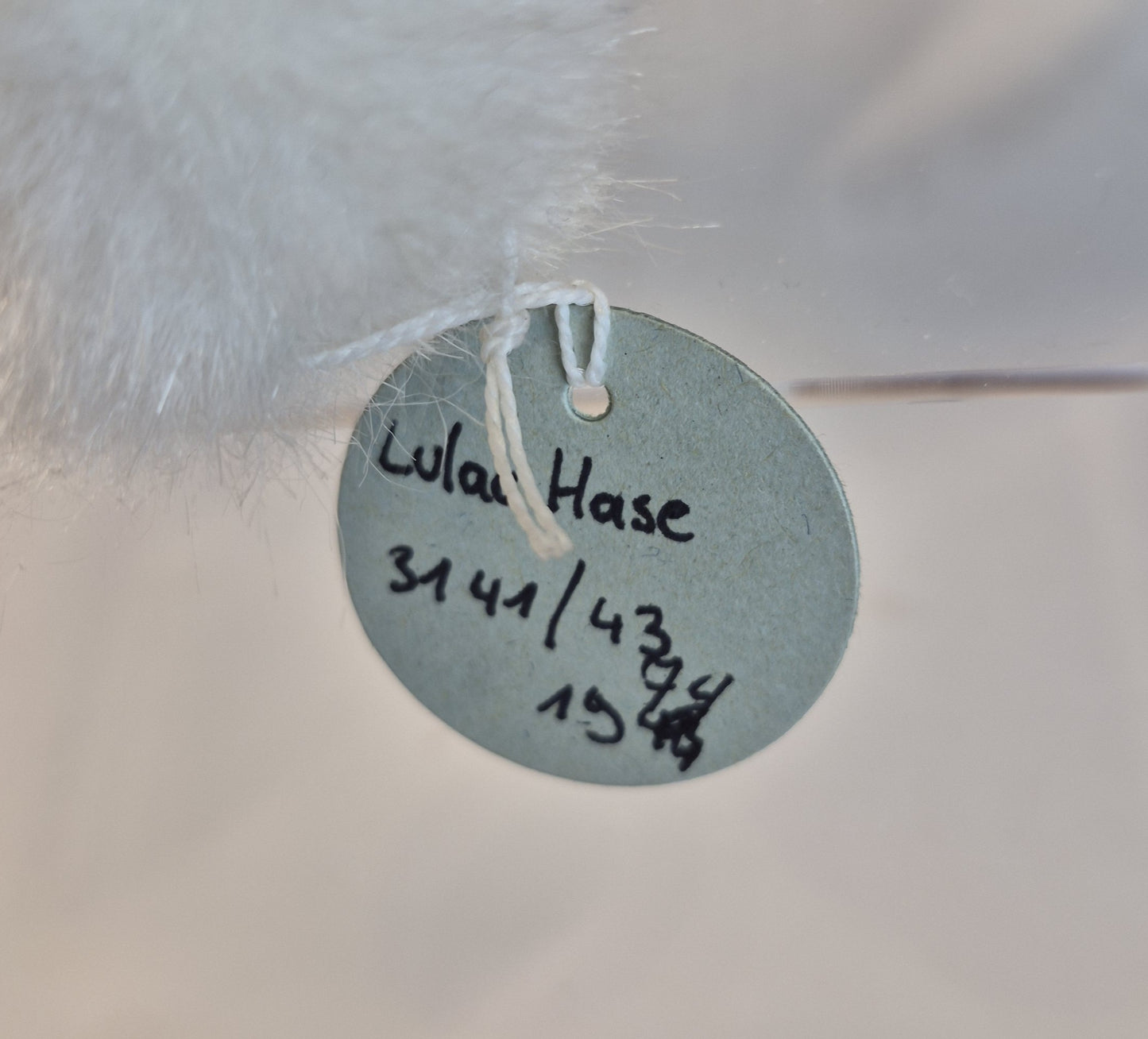 Steiff ARCHIV Lulac Hase, 43cm, hellbraun, 1974, neuwertig