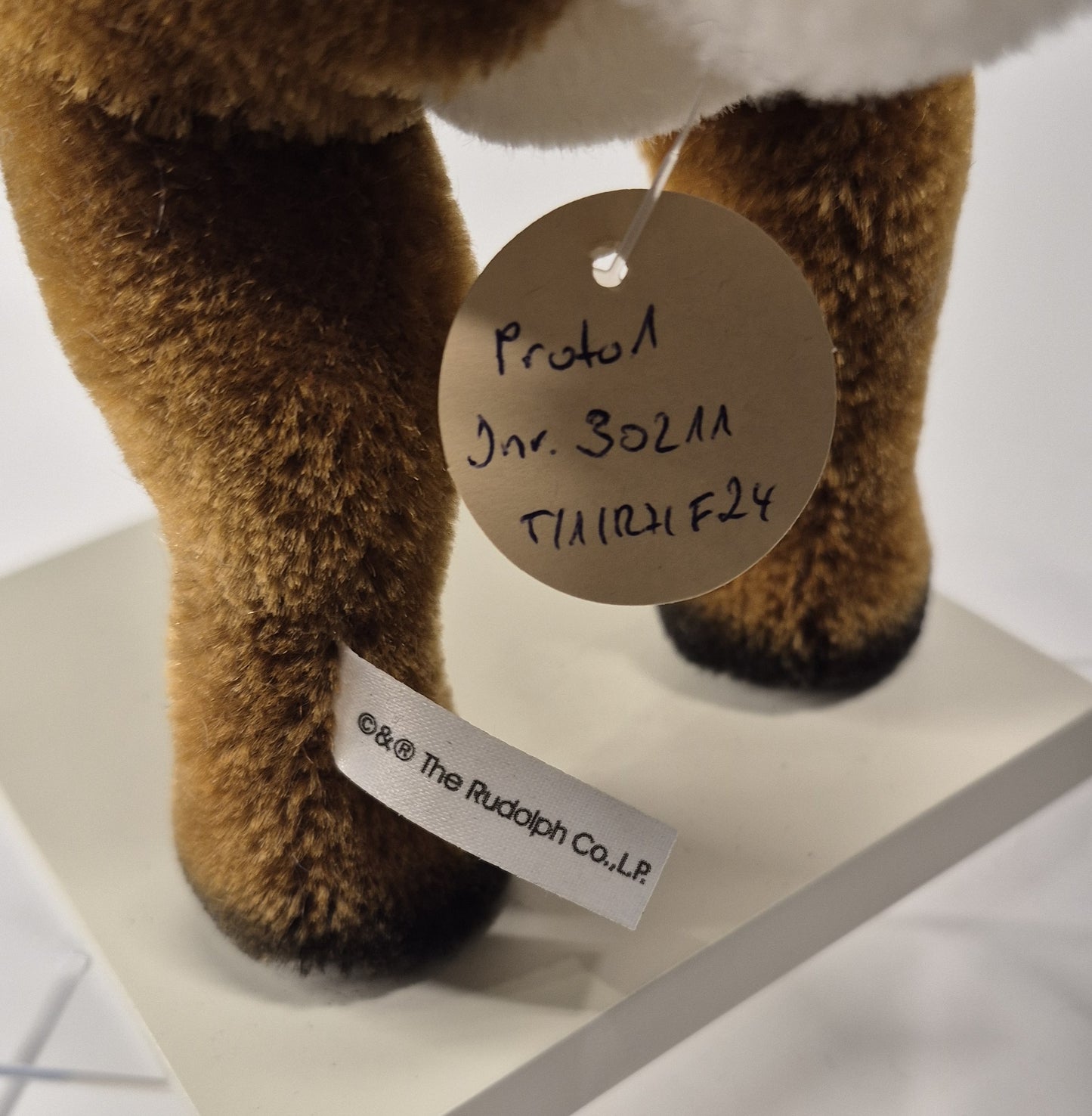 Steiff ARCHIV Prototyp Rudolph, 25cm, 2014, mit Zertifikat, neuwertig