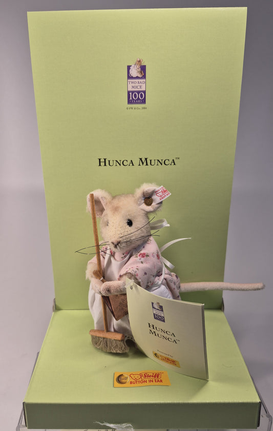 Steiff Rarität Beatrix Potter Hunca Munca Maus, 12cm, neuwertig, (661648)