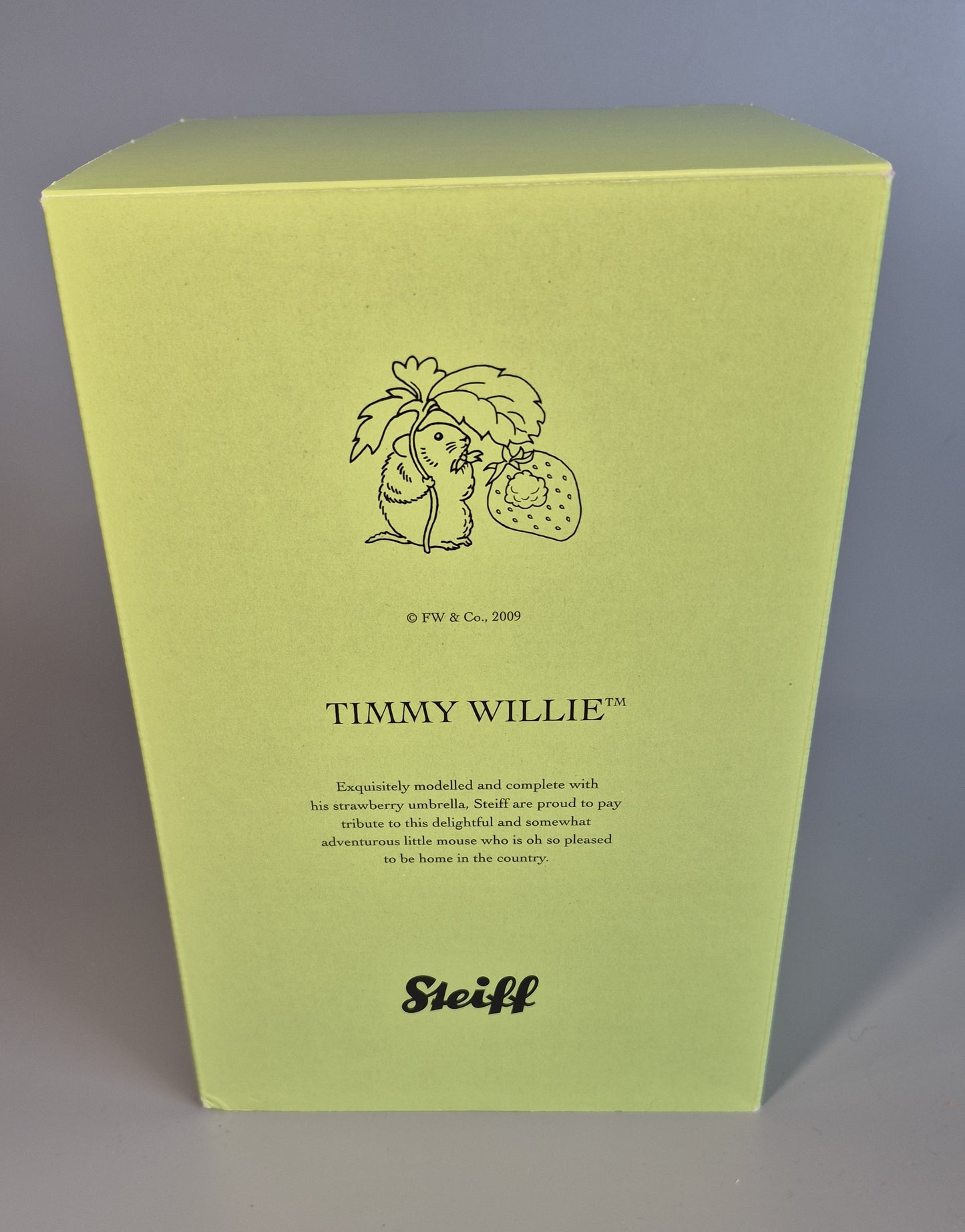 Steiff Rarität Beatrix Potter Timmy Willie™, 12cm, neuwertig, (663222) ARCHIV