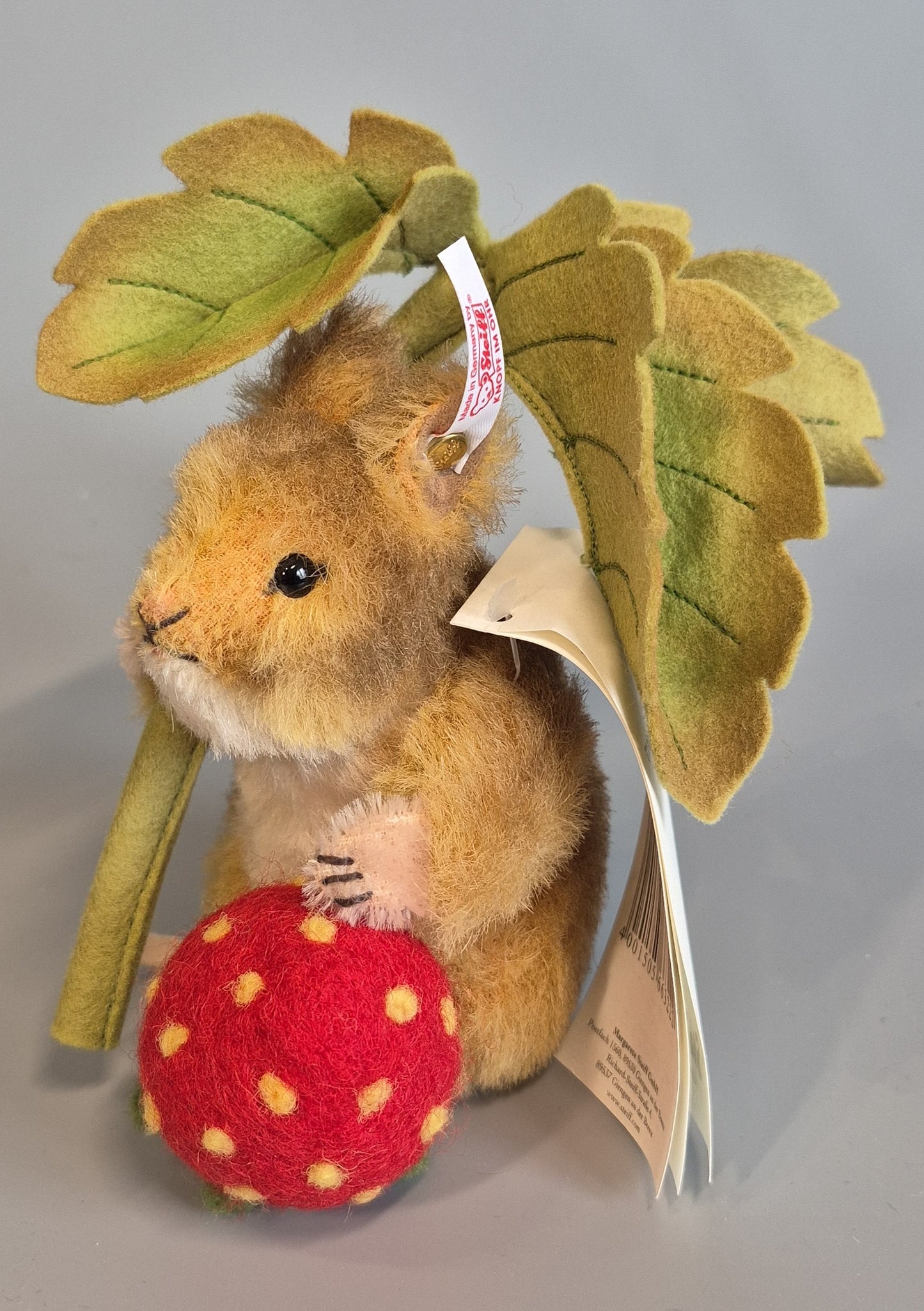 Steiff Rarität Beatrix Potter Timmy Willie™, 12cm, neuwertig, (663222) ARCHIV