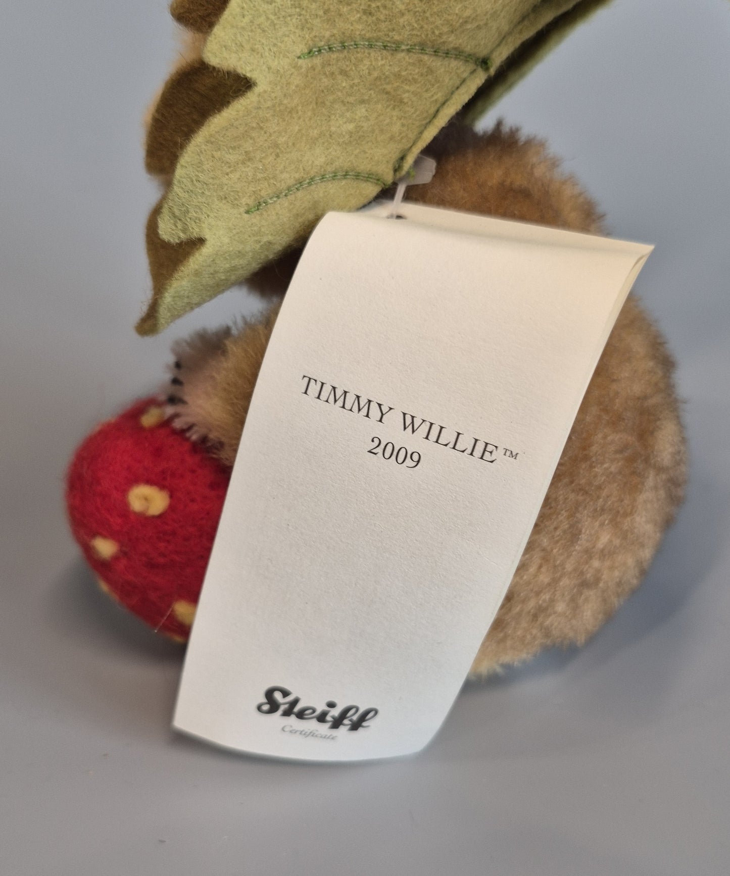 Steiff Rarität Beatrix Potter Timmy Willie™, 12cm, neuwertig, (663222) ARCHIV