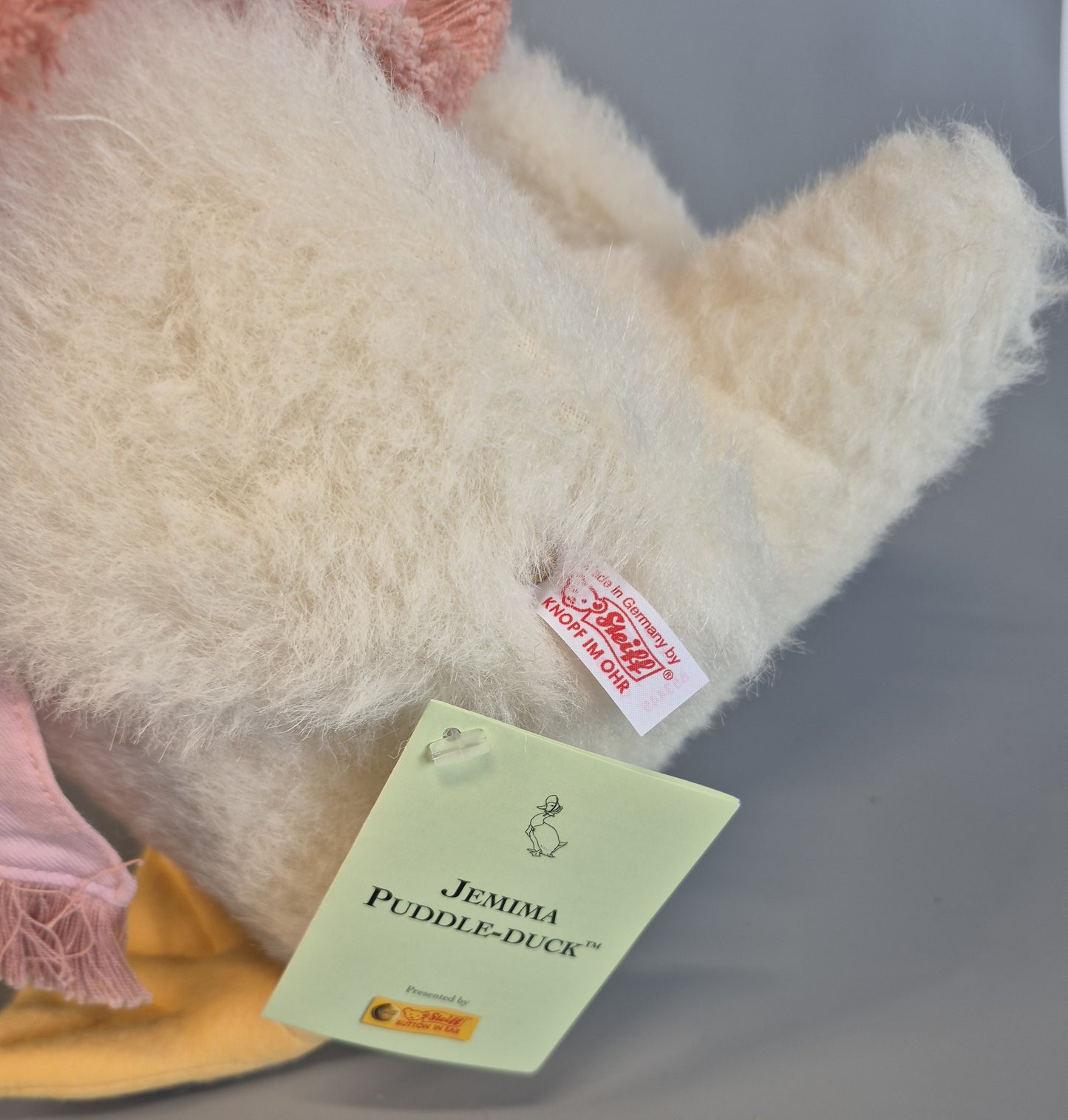 Steiff Rarität Beatrix Potter Jemima Puddle-Duck™, 38cm, neuwertig, (653445)