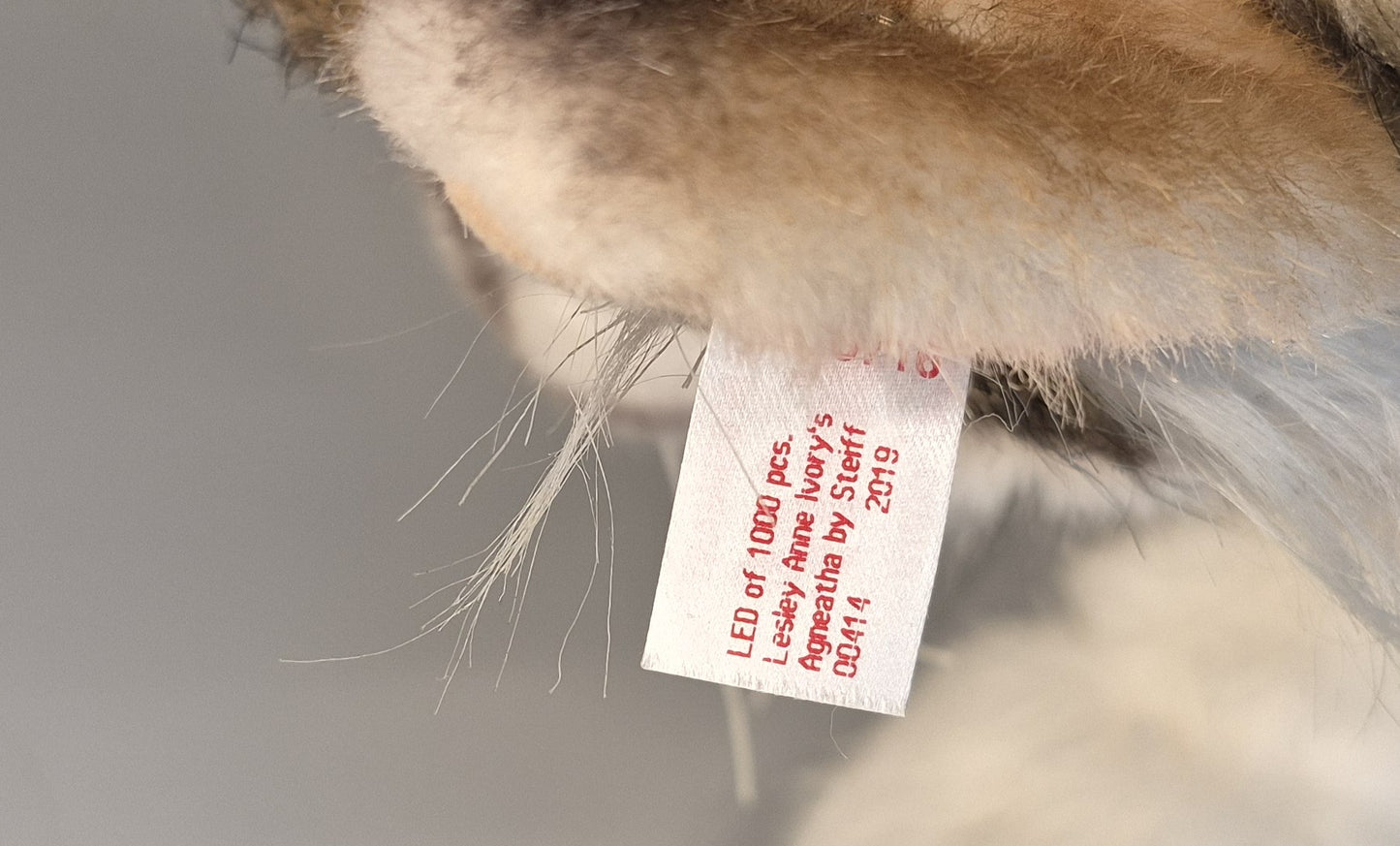 Steiff Katze Lesley Anne Ivory's Agneatha - 40cm - limitiert (690716) ARCHIV