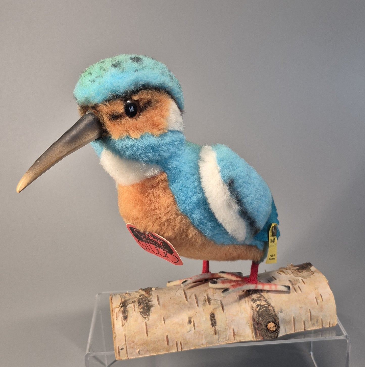 Steiff Studio Eisvogel - 20cm - (2605/20) nur 1980-81 selten!