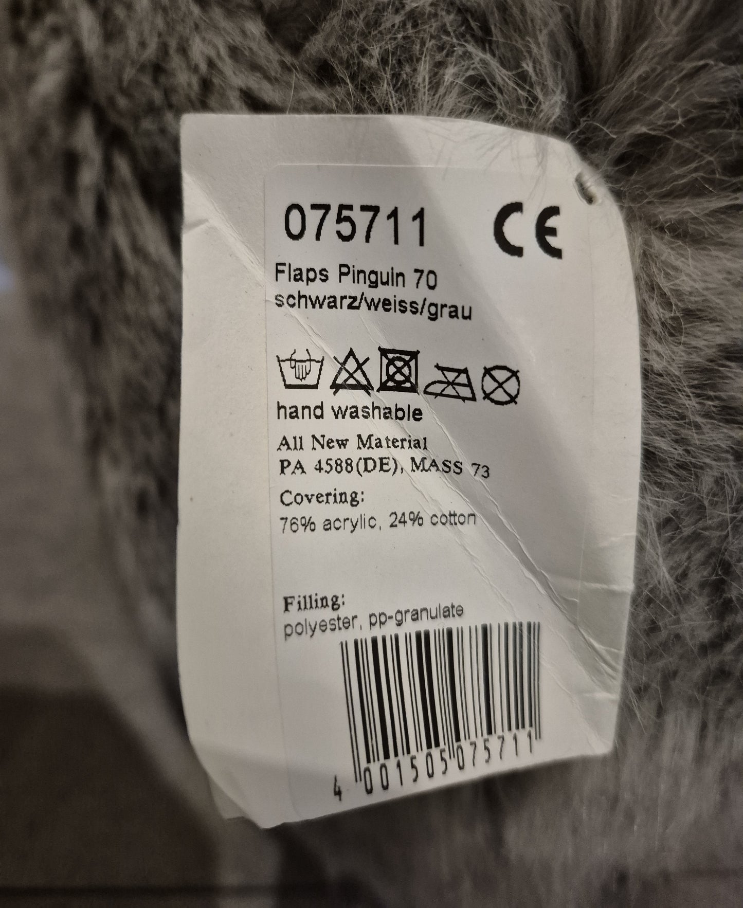 Steiff Flaps Pinguin - 70cm - (075711) selten!