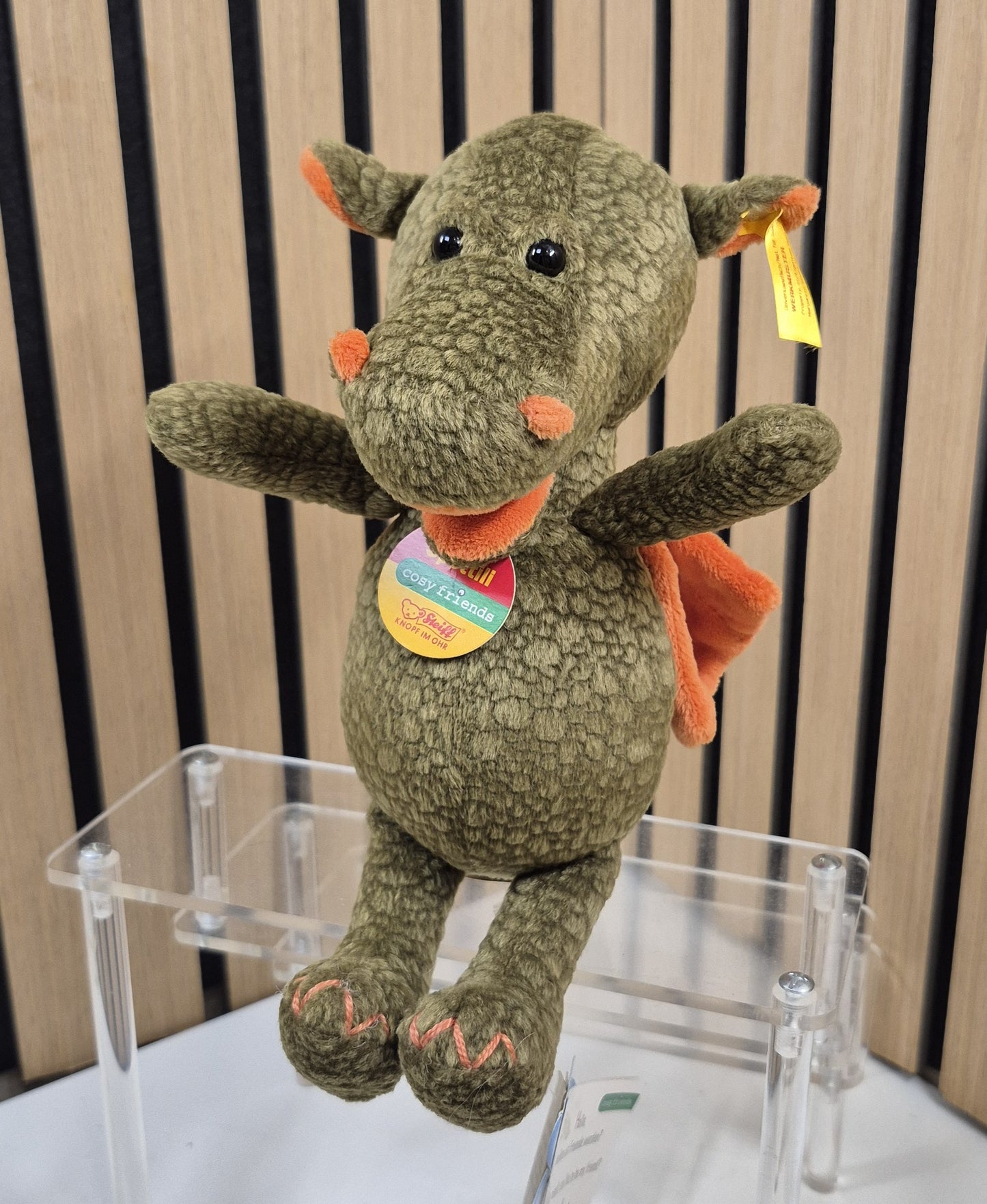 Steiff ARCHIV! - Werkmuster - Spotilli Schlenkerdrache - 22cm - 2005 - neuwertig