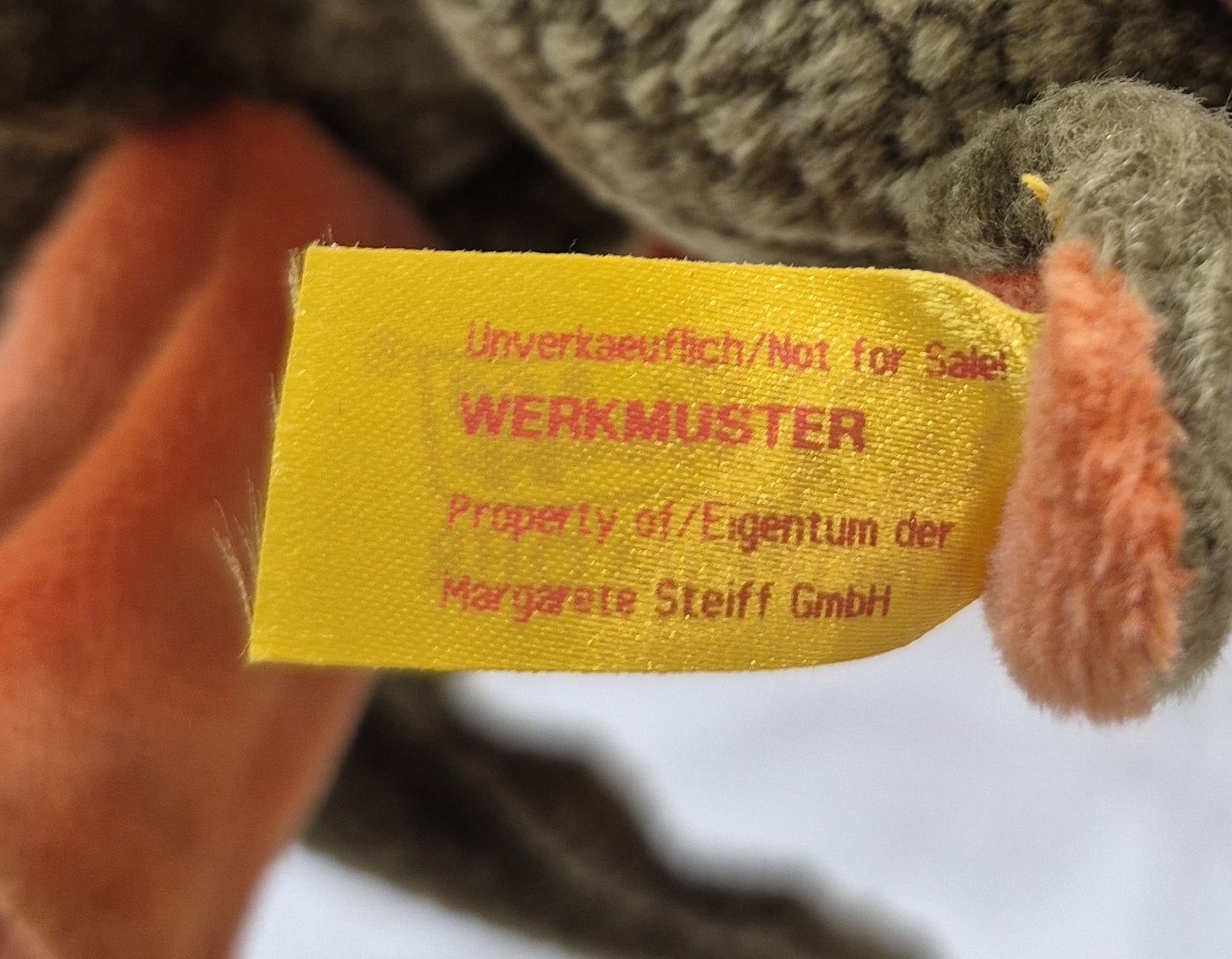 Steiff ARCHIV! - Werkmuster - Spotilli Schlenkerdrache - 22cm - 2005 - neuwertig