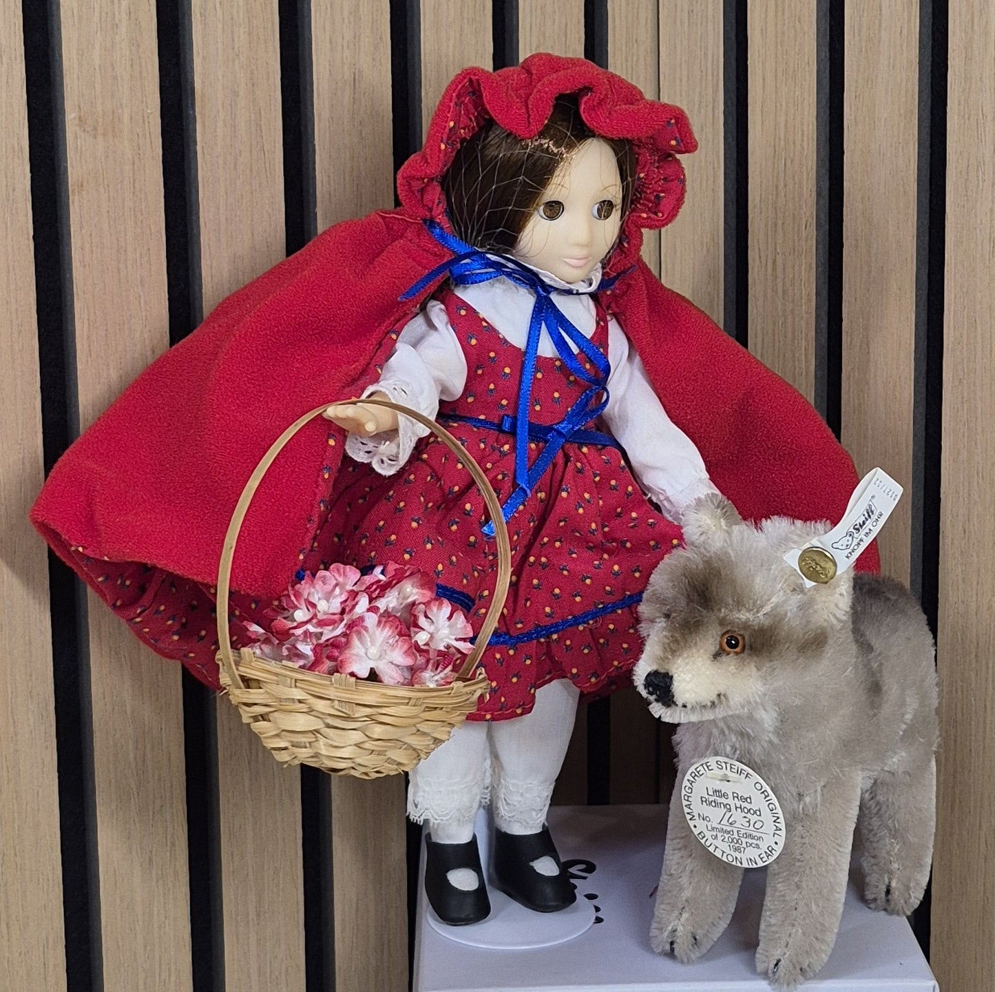 Steiff Susan Gibson - Rotkäppchen Set- 1987 - USA - Neuwertig - (B3)