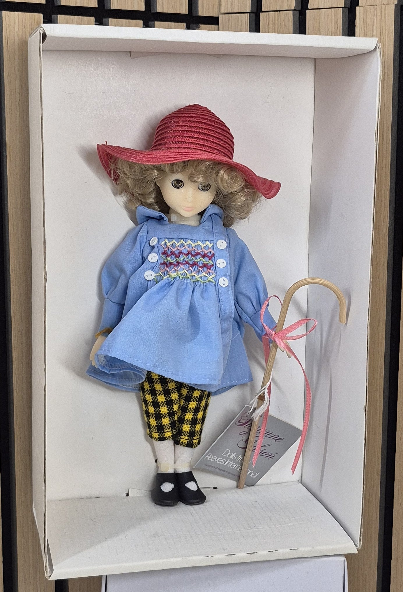 Steiff Susan Gibson - Baa Baa Schwarzes Schaf Set-1988 - USA - Neuwertig - (B4)