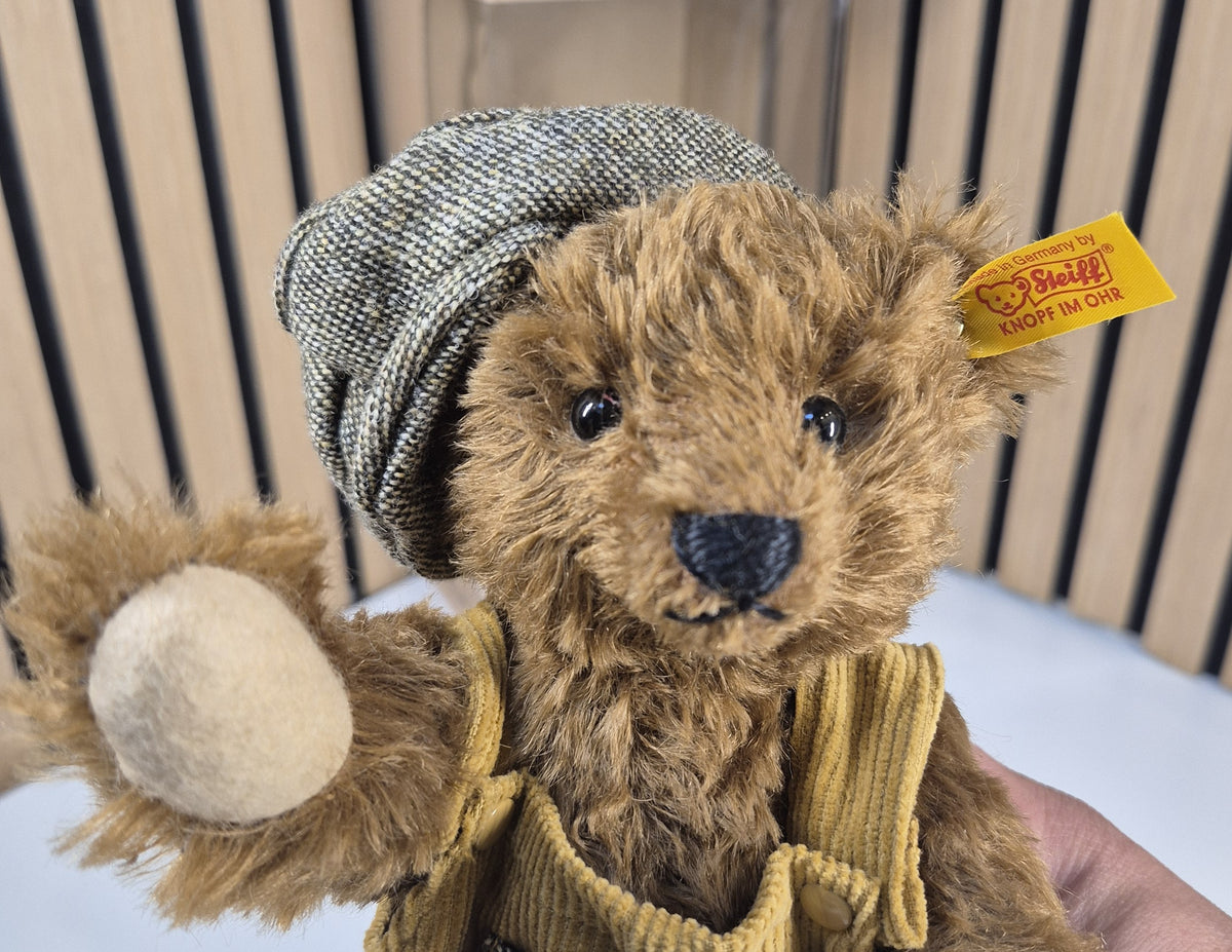 Steiff Classic Teddy bekleidet - braun- 23cm - (028649) - Neuwertig -