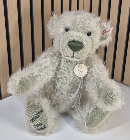 Steiff Reinhard Schulte Jahrhundert Bär - grün - 35cm - (995699) - Neuwertig - Limitiert