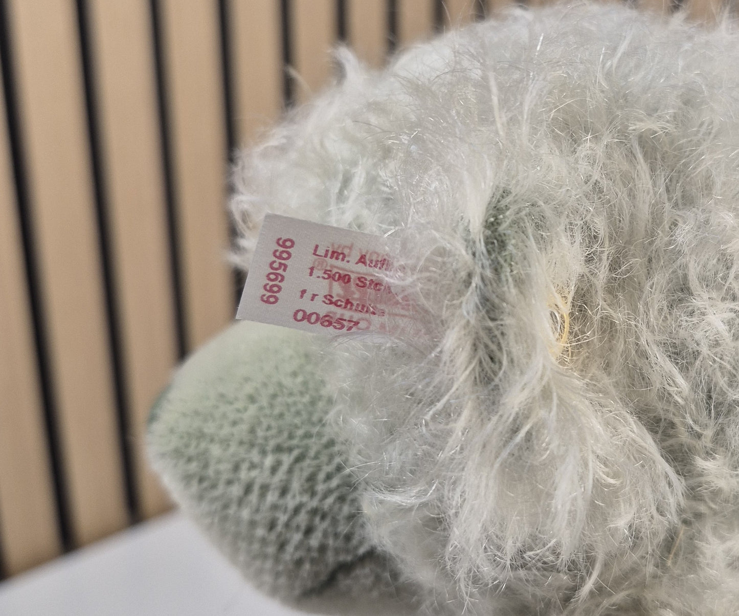 Steiff Reinhard Schulte Jahrhundert Bär - grün - 35cm - (995699) - Neuwertig - Limitiert