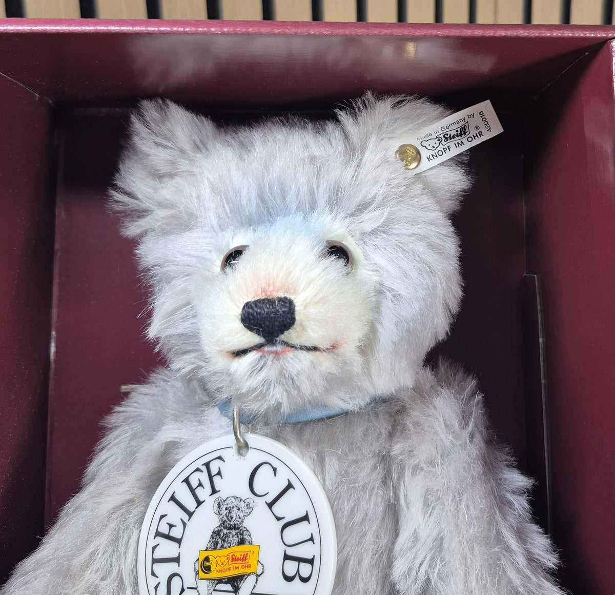 Steiff Replika Teddy Baby 1929 blau -28cm- (420016) - Neuwertig - Limitiert