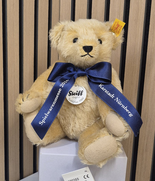 Steiff Classic Teddy 1909 Spielwarenmesse 2010 - 25cm - (000355) - Neuwertig -