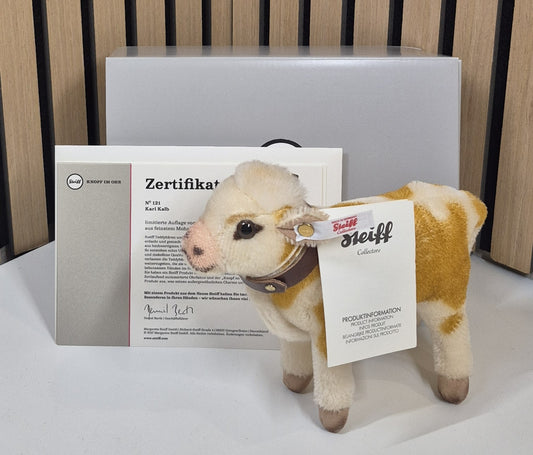 Steiff Karl Kalb - 2017- 15cm - (021992) - Neuwertig - OVP