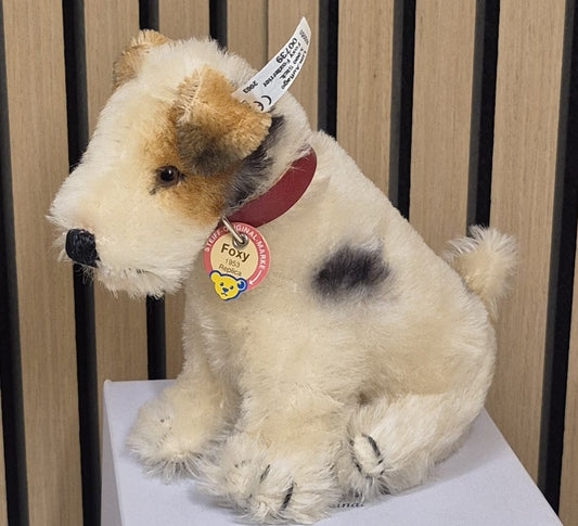 Steiff Foxy Replika - 14cm - 2003 - (402050) - Neuwertig - OVP ARCHIV