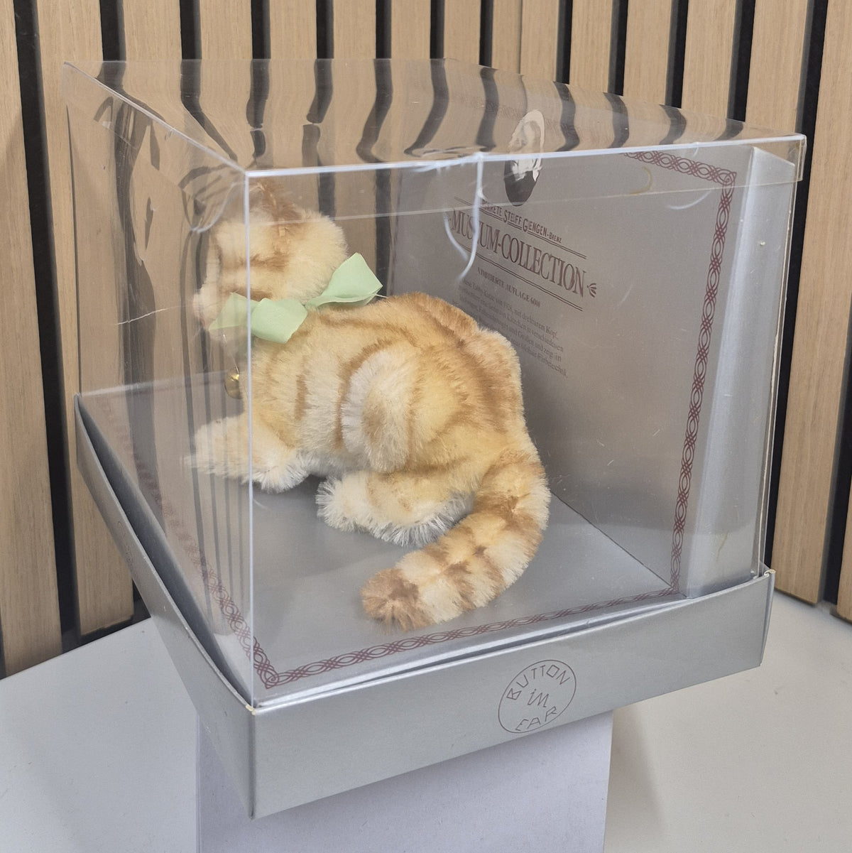 Steiff Tabby Replika 1928 -10cm - Museum Coll. 1986/88 - (0104/10) - Neuwertig -