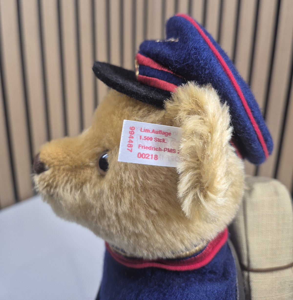 Steiff Friedrich der Preußische Briefträger - 32cm - (994487) - Neuwertig - Lim.