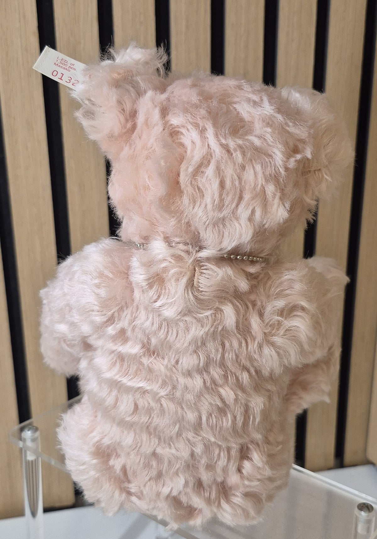 Steiff Japan Teddy Masako - rosé - 25cm - 1994/95- Neuwertig - (B8)