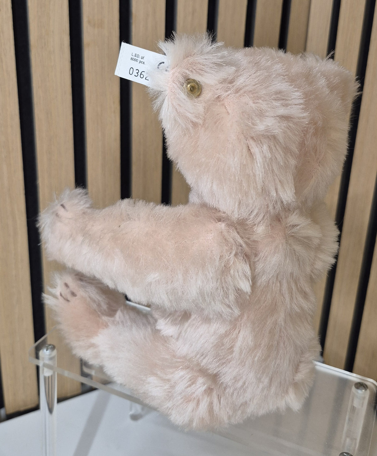 Steiff Replika Teddy Rose - rosé - 25cm - 1990- Neuwertig - (B10)