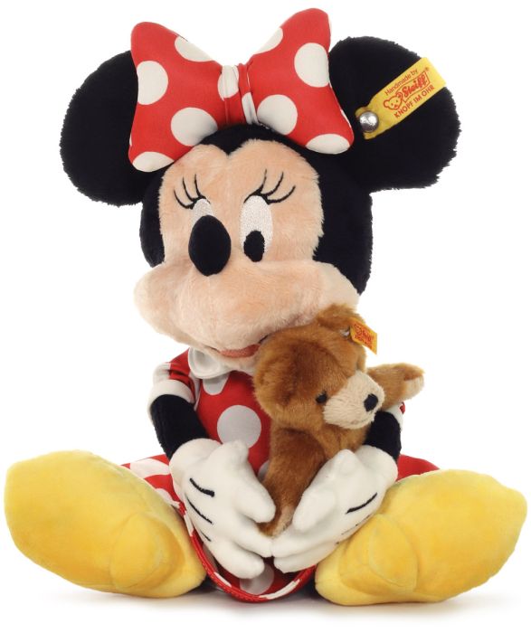 Steiff Minnie Maus mit Teddy- 30cm - (683640) - Neu -